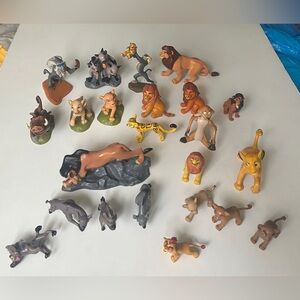 Disney Lion King NALA Timon MUFASA Simba PUMBA Figure toy Lot